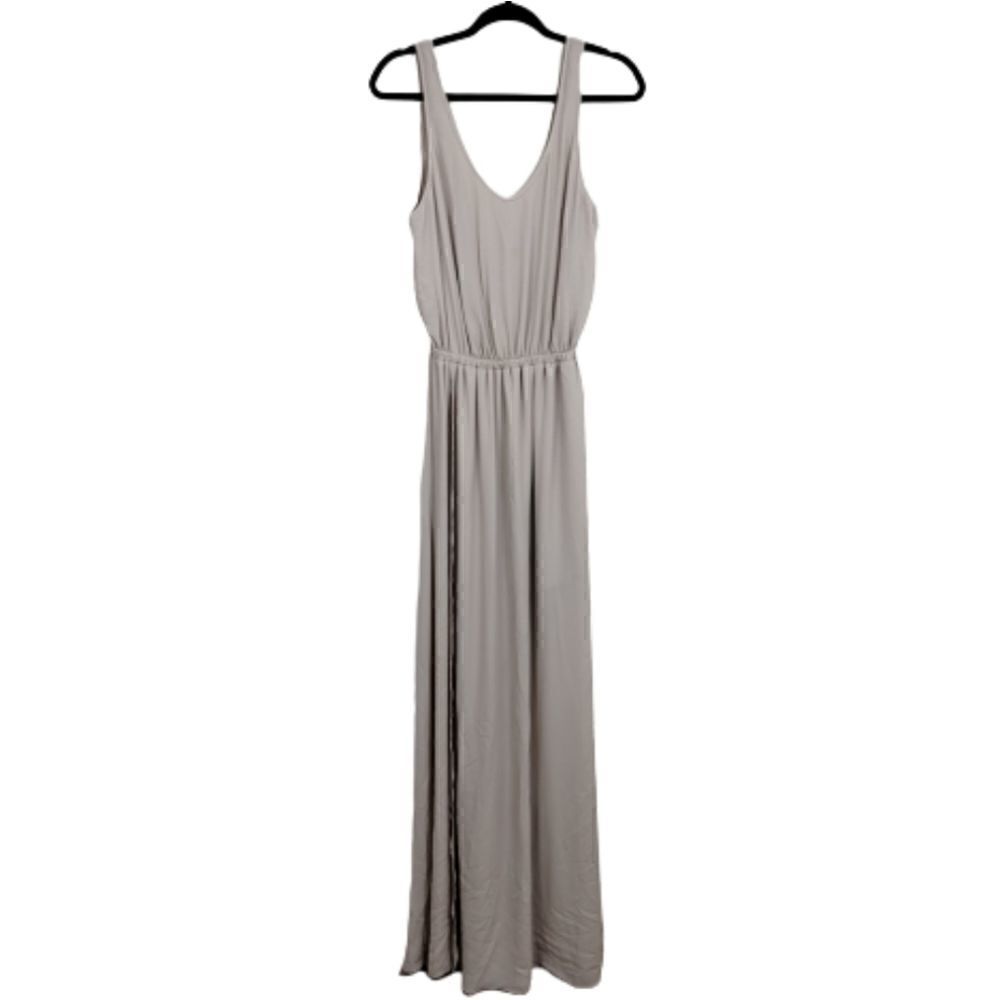 Show Me Your Mumu Kendall Maxi Dress Taupe Tan Medium Boho